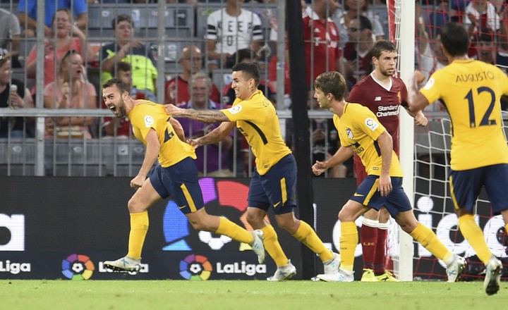 Atlético Madrid vyhralo Audi Cup, Hamšikov Neapol tretí